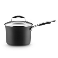 KitchenAid Gourmet Hard Anodized Nonstick 3-Quart Covered Saucepan