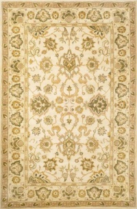 Liora Manne Petra Agra Rug, 9 by 12-Feet, Ivory