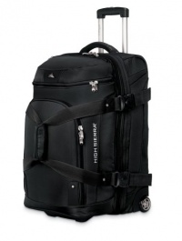 High Sierra AT3 26 Drop Bottom Wheeled Duffel Black