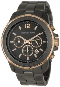 Michael Kors Men's MK8173 Runway Gunmetal and Rose-Tone Watch