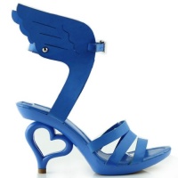 Show Story Blue Wing of Angel Wings Shoes Dancing Women Bride Wedding Sandals,SM36822BU38,7US,Blue