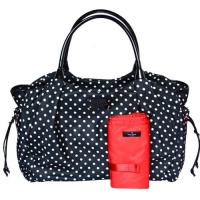 Kate Spade Black Spot Nylon Stevie Baby Bag WKRU1613