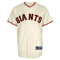 MLB San Francisco Giants Aubrey Huff Ivory Home Baseball Jersey Spring 2012 Mens