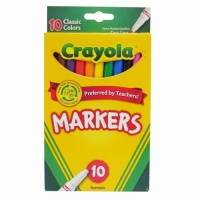 Crayola 10ct Classic Fine Line Markers