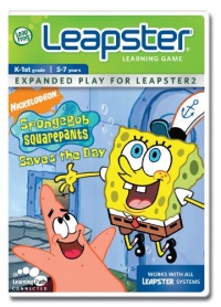 LeapFrog Leapster Learning Game SpongeBob SquarePants Saves the Day