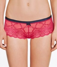 Elle Macpherson Intimates Cloud Swing Culotte Panty, S, Persian Red / Blue