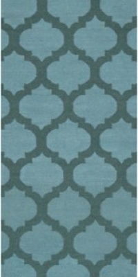 Surya Frontier FT-123 Sea Blue Flat Weave Area Rug 8' x 11'