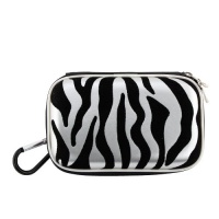 GTMax Zebra Carrying Storage Eva Case for Apple iPhone 5, 5C, 5S, Apple iPod Touch/ iTouch 5th, 4th, 1st Generation and Others 4 inch Devices