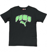 Puma Kids Boys Pixel TeeBlack XLG