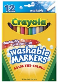 Crayola 12ct Fine Washable Markers