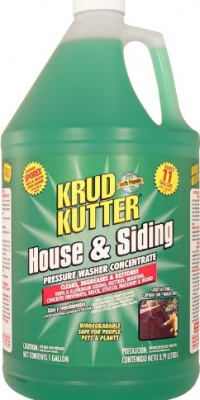 Krud Kutter HS01 Green Pressure Washer Concentrate House and Siding Cleaner with Mild Odor, 1 Gallon