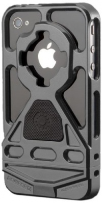 Rokform Rokbed v3 Apple iPhone 4 / 4S Case with Remote Mounting System (Gun Metal)