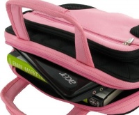 rooCASE 10-Inch and 11.6-Inch Netbook / iPad Carrying Case -Deluxe Bag - Pink / Black