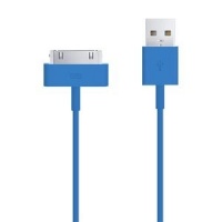 Sync & Charge USB Cable for Apple iPhone 4 (Blue)