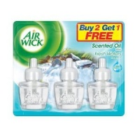 Air Wick Scented Oil Refill, Fresh Waters, 0.67 Ounce, 3 Count