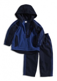 adidas Baby-Boys Infant Itb Binky Trek Jacket Set, Dark Blue, 24 Months