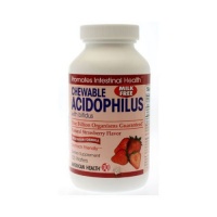 American Health Acidophilus and Bifidus Chewable Strawberry -- 100 Wafers