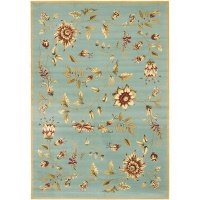 Safavieh Lyndhurst Collection LNH552-6591 Blue Area Rug, 6-Feet 7-Inch by 9-Feet 6-Inch