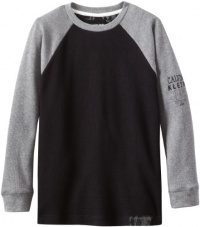 Calvin Klein Boys 8-20 Ck Long Sleeve Thermal, Black, Large