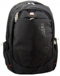 SwissGear Laptops,computer,backpack,knapsack,rucksack Swiss Gear army knife bag for man woman girl (Pure Black)