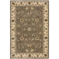 Nourison 2000 2003 Rectangle Rug, Olive, 3.9-Feet by 5.9-Feet