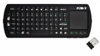 FAVI Entertainment SmartStick Wireless Keyboard with Touchpad Mouse, FE02RF-BL (Black)