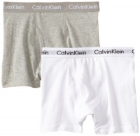 Calvin Klein Boys 8-20 Ck 2Pk Boxer Briefs, Assorted, Medium 8/10