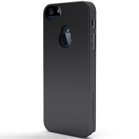 Maxboost iPhone 5S Case / iPhone 5 Case [Fusion Slim Series - SF Matte Black] Premium Coated Protective Hard Case for iPhone 5S / iPhone 5 (Fits All Versions of iPhone 5S & iPhone 5, AT&T, Verizon, Sprint)