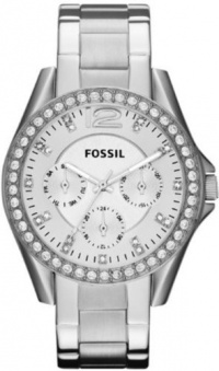 Fossil Women's ES3202 Riley Multifunction Stainless Steel Watch