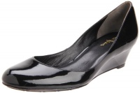 Cole Haan Women's Air Talia Closed-Toe Wedge Pump,Black Patent,6.5 B US