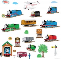 RoomMates RMK1035SCS Thomas The Tank Engine and Friends Peel and Stick Wall Decals