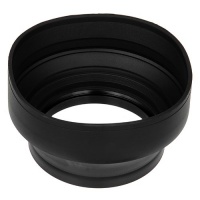 Fotodiox Lens Hood, 72mm 3-Section Rubber Lens Hood