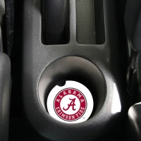 NCAA Alabama Crimson Tide Absorbent Car Coaster - Pack Of 2