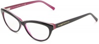 Kate Spade Abena Abena Cat Eye Reading Glasses,Black/Pink 1.5,52 mm