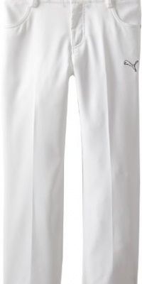 Puma Golf NA Boy's 5 Pocket Pant, White, X-Large