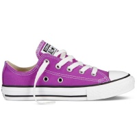 Converse Kids Chuck Taylor Ox Purple Cactu Basketball Shoes 1 Kids US