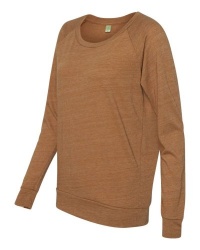 Alternative Women's Slouchy Pullover, Eco True Rust, X-Large