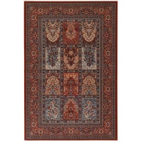 Couristan Timeless Treasures 4325/0300 Vintage Baktiari Area Rug - Burgundy