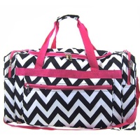 Chevron Print Large 22 Duffle Travel Luggage Bag Dance Cheer