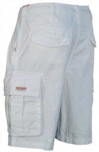 True Religion Brand Jeans Men's Samuel Cargo Shorts White