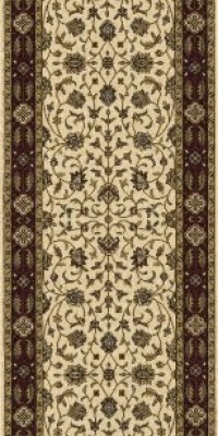 Area Rug 2x8 Runner Traditional Ivory Color - Momeni Persian Garden Rug from RugPal