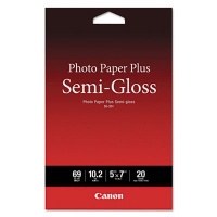 Canon Photo Paper plus Semi-Gloss 5x 7 20 sheets 1686B061