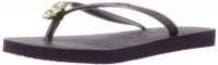 Havaianas Women's Slim Crystal Poem Flip Flop