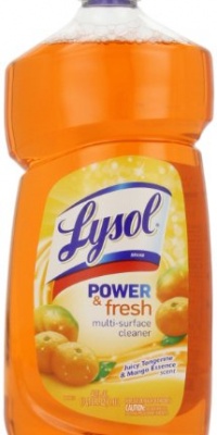 Lysol, Multi-Surface Cleaner, Juicy Tangerine and Mango Essence Scent, 40 Ounce