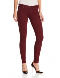 Hudson Women's Midrise Collin Skinny Jean, Crimson, 26