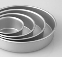 Round Cake Pan 4-tier 4 Piece Set By Fat Daddios