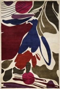 Area Rug 3x5 Rectangle Contemporary Multi Color Color - Momeni New Wave Collection