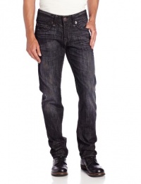 True Religion Men's Geno Slim Fit Engineered Super T Jean in Wrong Turn