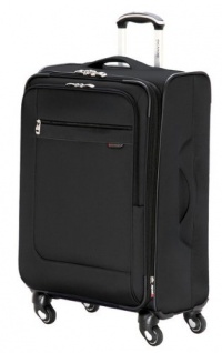 Ricardo Beverly Hills Luggage Sausalito Superlight 2.0 24-Inch 4W Expandable Spinner Upright, Black, Large