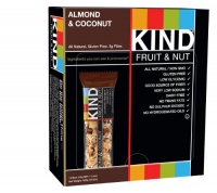 KIND Fruit & Nut, Almond & Coconut, All Natural, 1.4-Ounce Gluten Free Bars (Pack of 12)